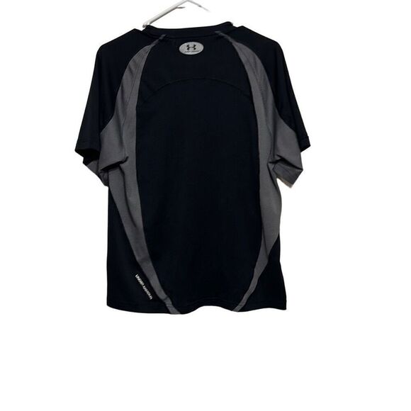 Under Armour Men's Black Short Sleeve Heat Gear Athleisure Shirt Size Medium - Picture 3 of 3
